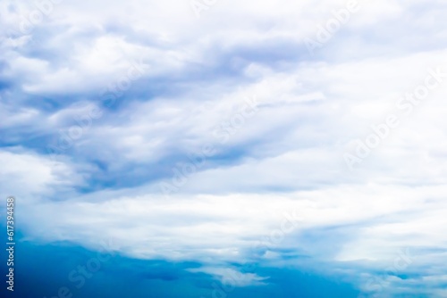 Blue sky and cloud in sunny day.