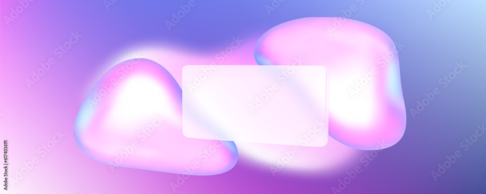 Glass morphism abstract gradient background design. Transparent card frame with blur purple fluid bubble creative composition. Geometric technology blob template with curve and vibrant texture Glass morphism abstract gradient background design. Transparent card frame with blur purple fluid bubble creative composition. Geometric technology blob template with curve and vibrant texture