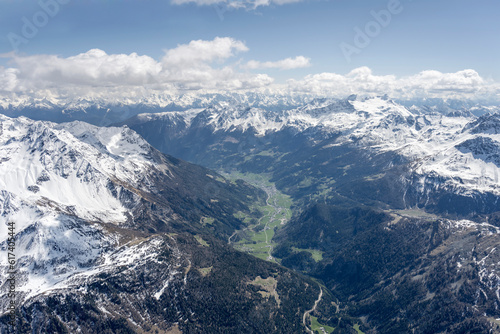 Poschiavo valley from north  Switzerland
