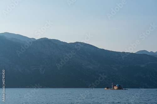 Perast Kotor sunset Montenegro