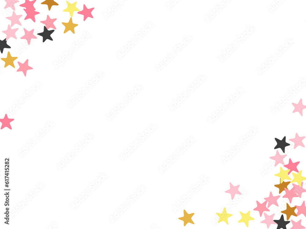 Elegant black pink gold stars random scatter wallpaper. Many stardust spangles Noel decoration elements. Celebration stars random pattern. Spangle elements poster decor. Elegant black pink gold stars random scatter wallpaper. Many stardust spangles Noel decoration elements. Celebration stars random pattern. Spangle elements poster decor.
