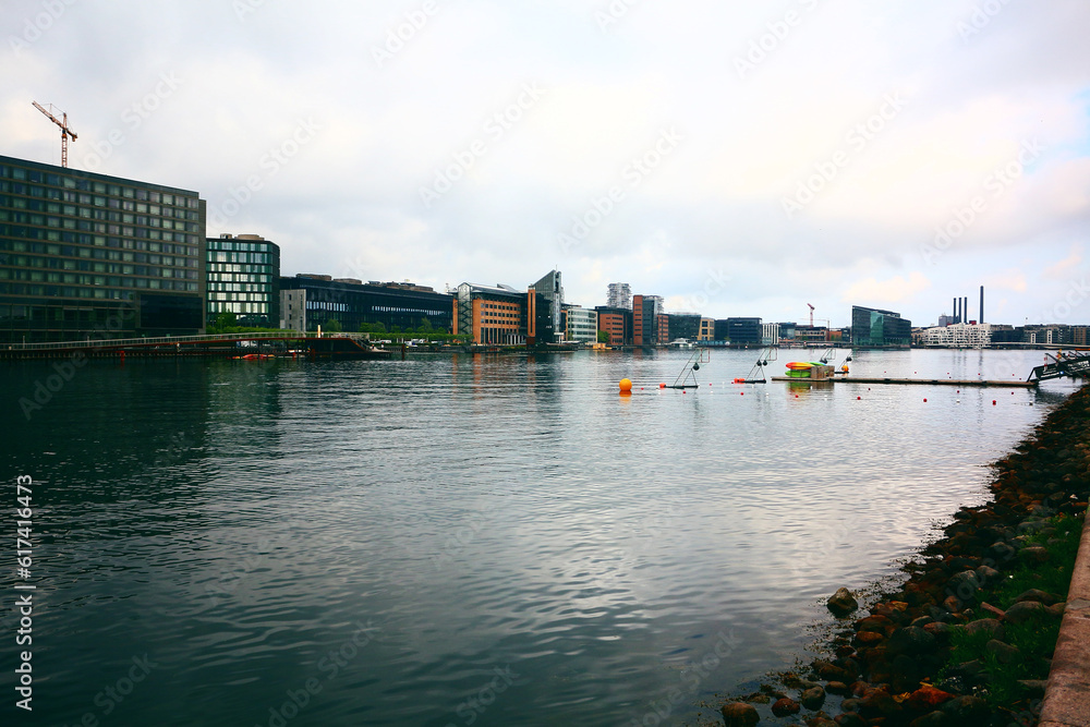 City view across the river