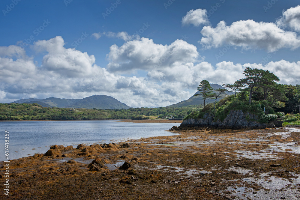 lake, hills, mountains, connemara, ireland, sign, shop, finest gifts, lake, hills, mountains, connemara, ireland, sign, shop, finest gifts,