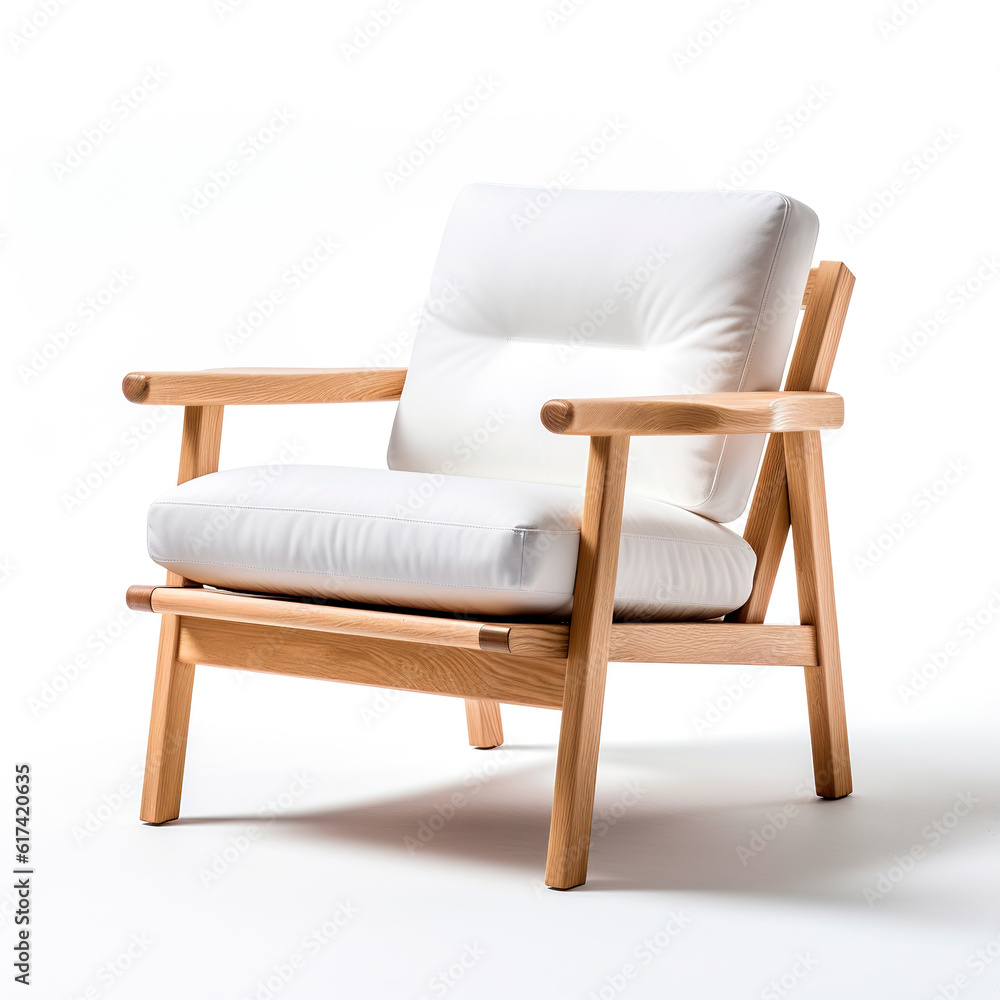 armchair isolated on white armchair isolated on white