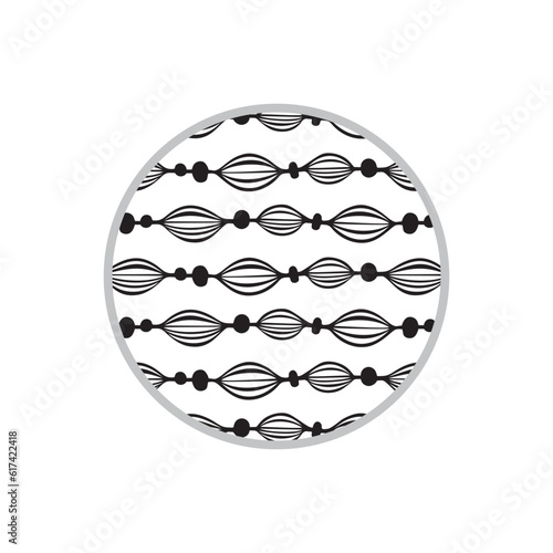 Abstract geometric pattern with small and large rhombuses. Design element for web banners, posters, cards, wallpapers, backdrops, panels Black and white color Vector illustration