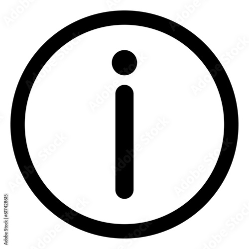 info button