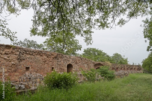ruins of Purana Qila ( old fort ) Delhi, India photo
