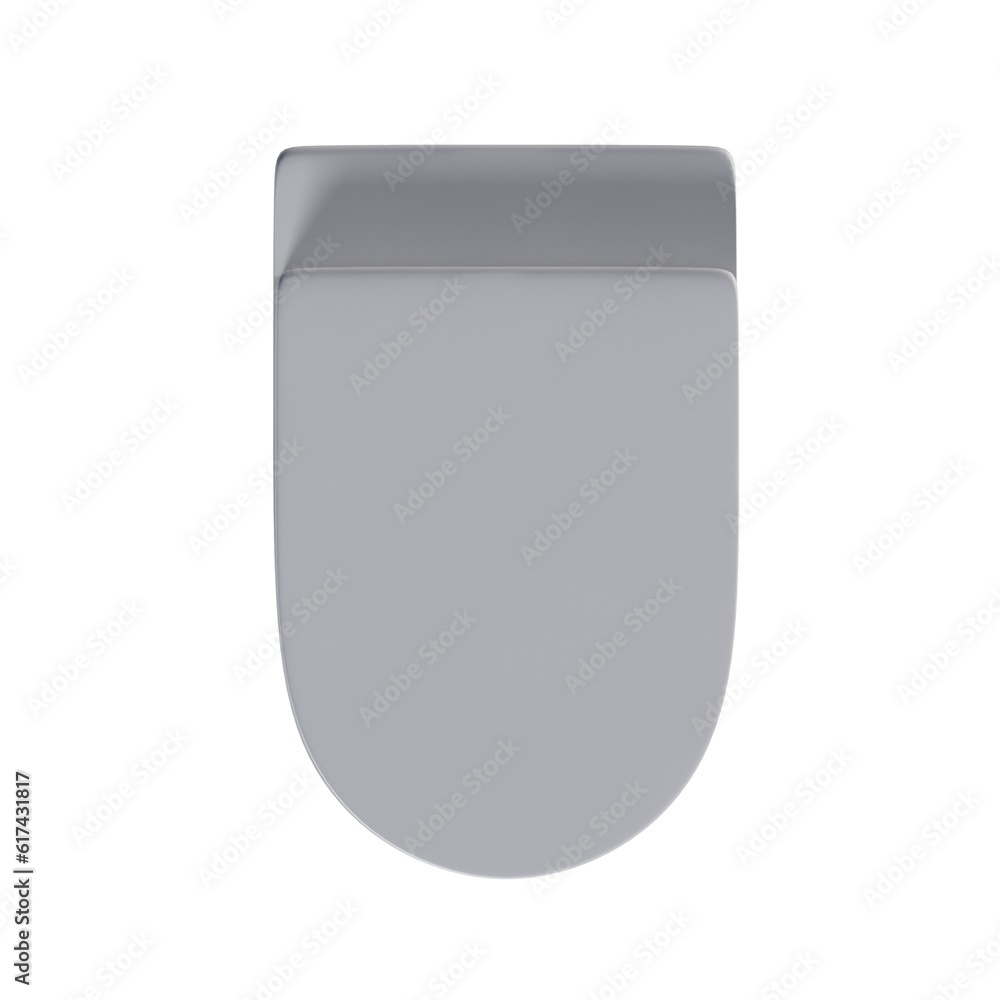 Obraz premium lavatory pan isolated on white background, bidet, 3D illustration, cg render