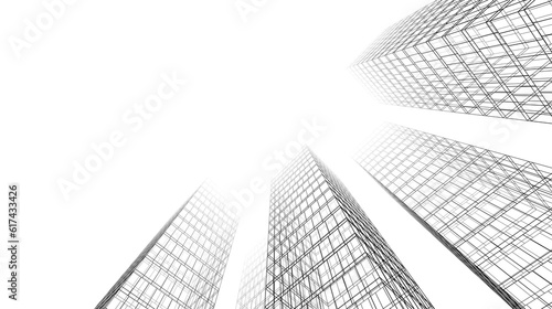 abstract modern building
