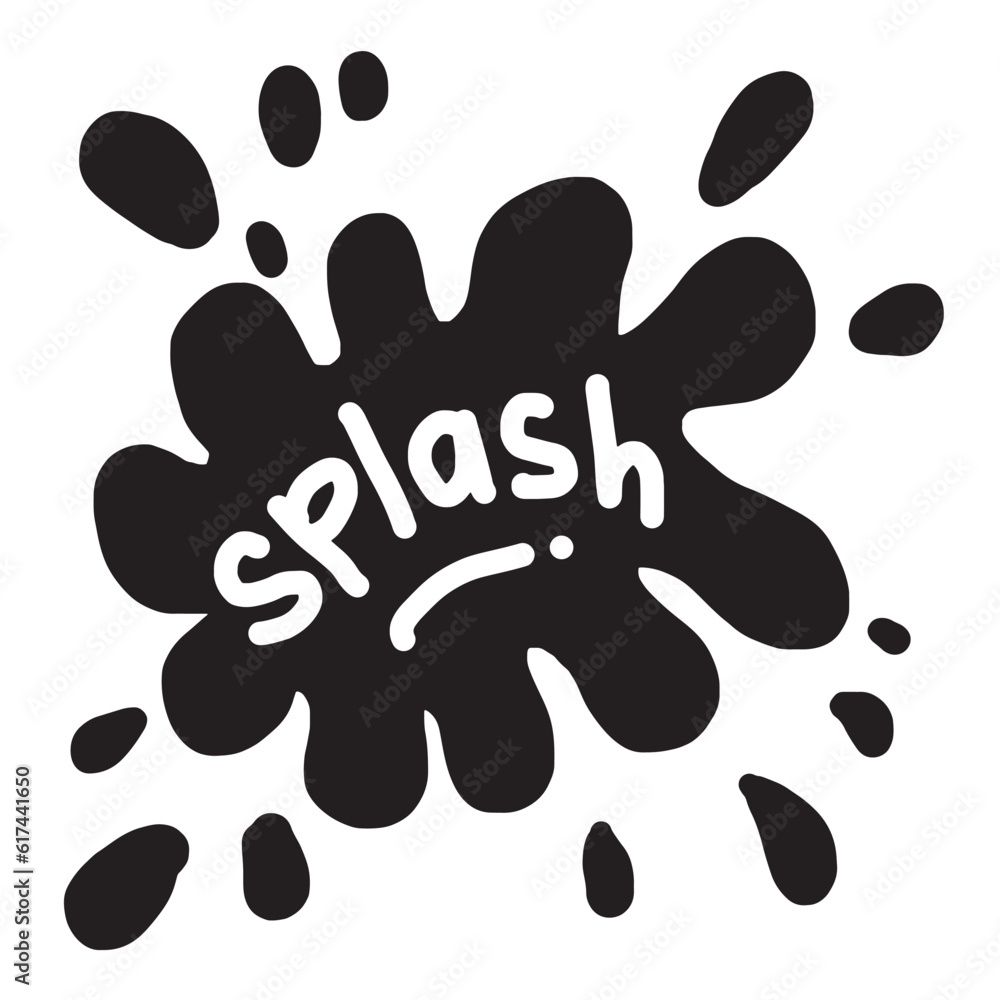 Water splash on white background.Water drops shapes, liquid burst. Vector illustration. Water splash on white background.Water drops shapes, liquid burst. Vector illustration.