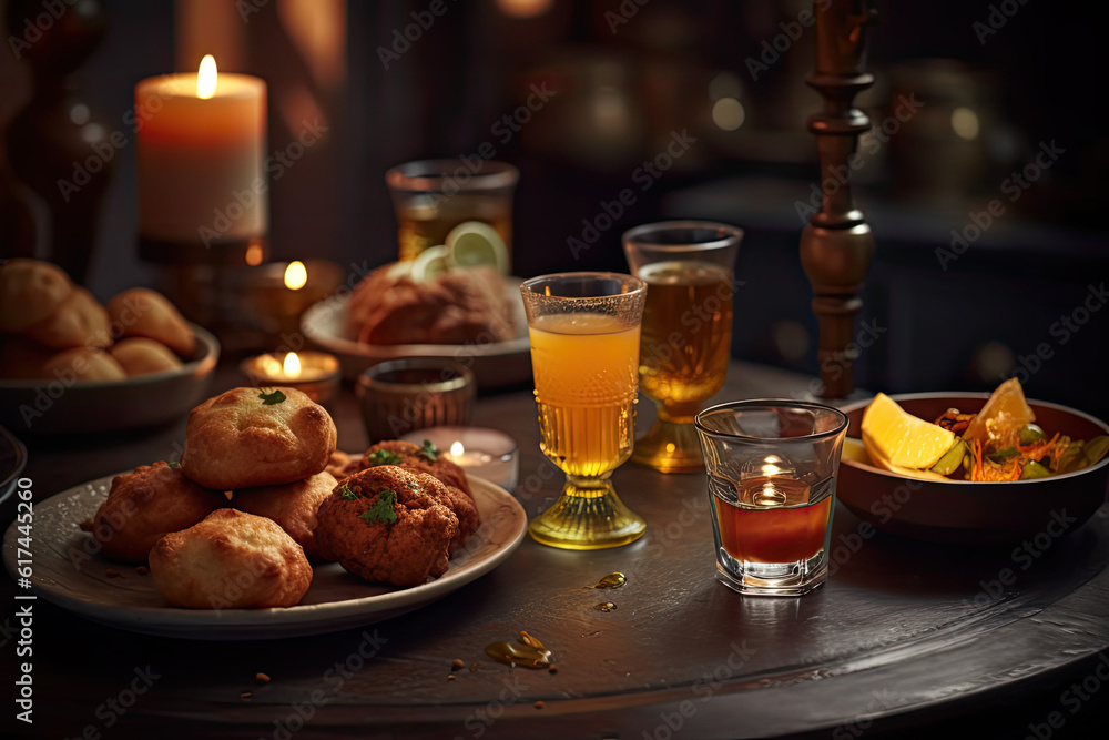 Gorgeous Photo of Curry, Naan Bread, Samosas, or Vegetables Gorgeous Photo of Curry, Naan Bread, Samosas, or Vegetables
