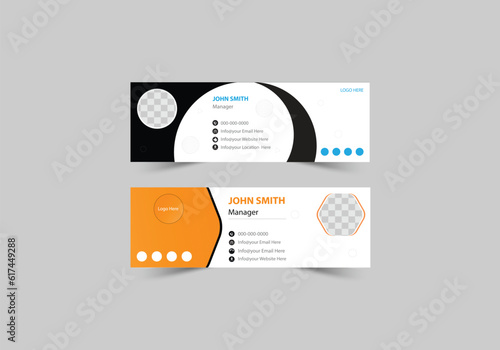 An email signature is a block of text at the end of an email which includes professional contact details and company branding.