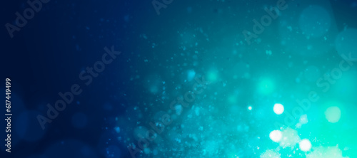 blue background with particles