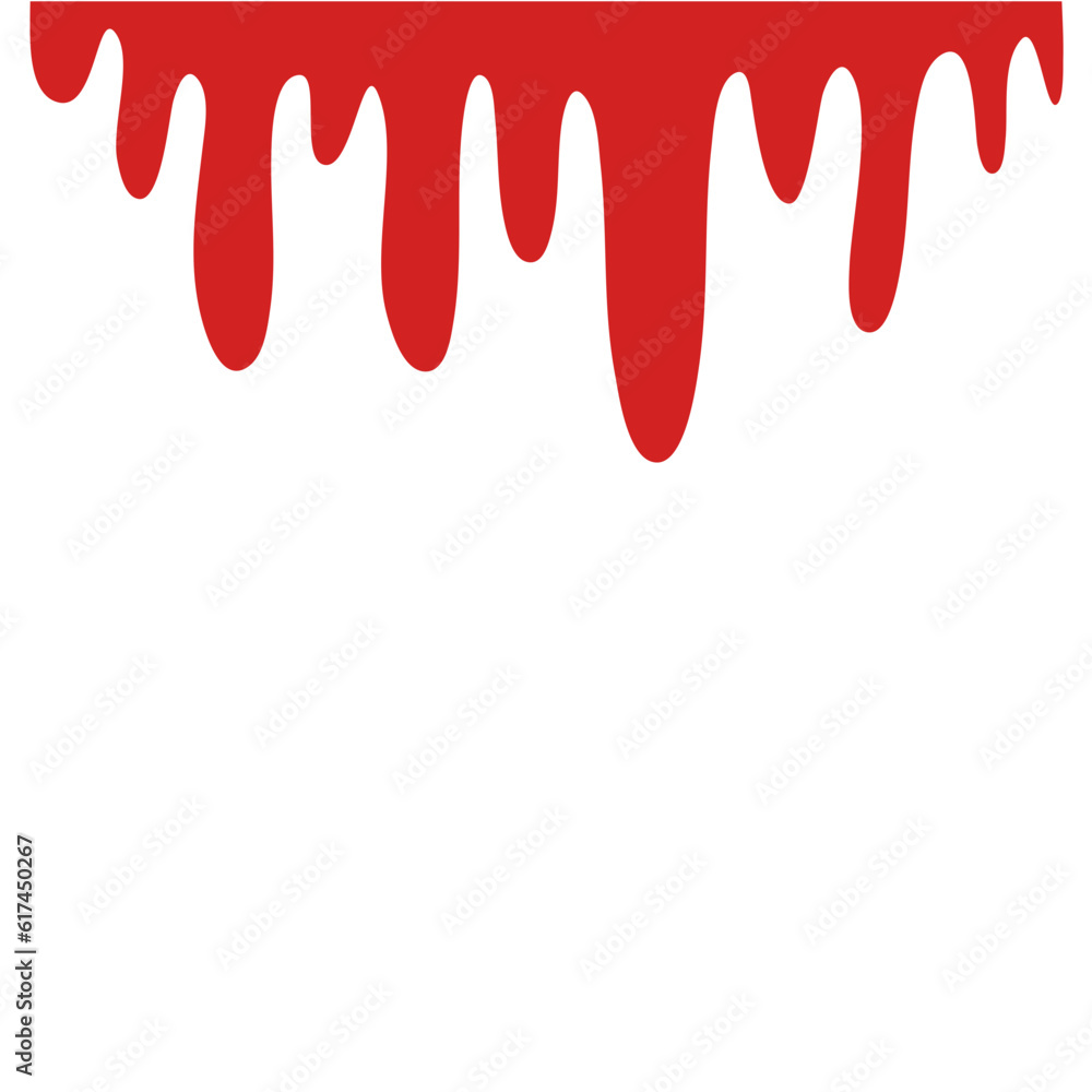 Red Dripping Liquid Red Dripping Liquid