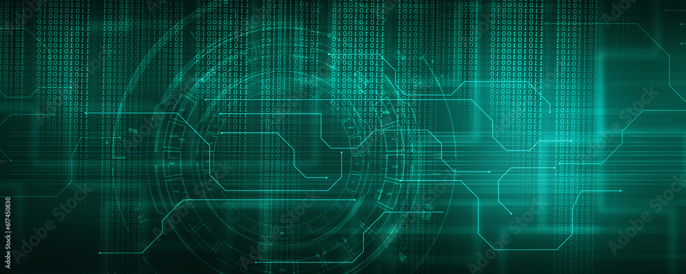 2d illustration Abstract futuristic electronic circuit technology background
2d illustration Abstract futuristic electronic circuit technology background