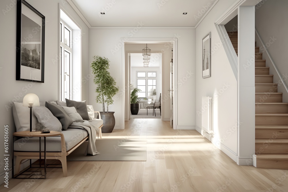 Obraz premium modern hallway