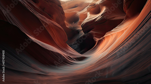 Abstract Landscapes Featuring Interesting Rock Formations