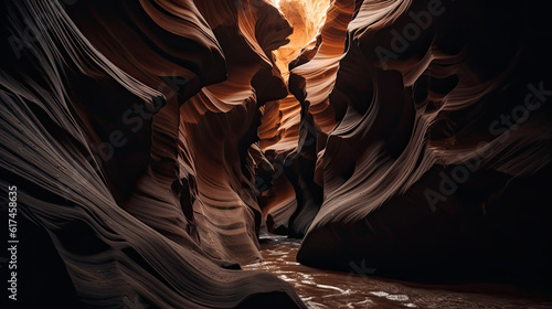 Abstract Landscapes Featuring Interesting Rock Formations