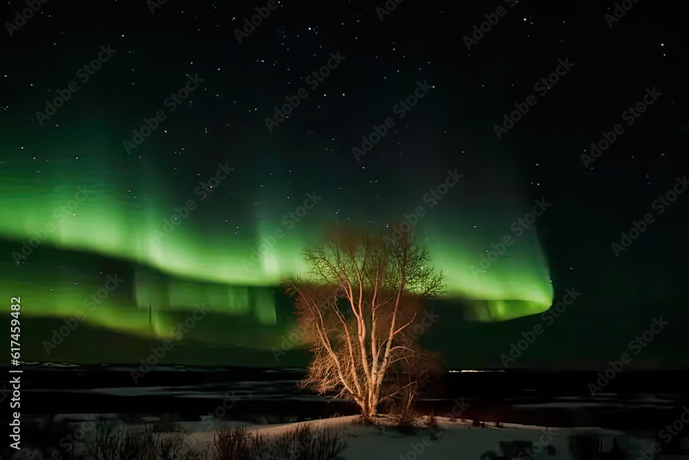 Time-lapse of the Northern Lights