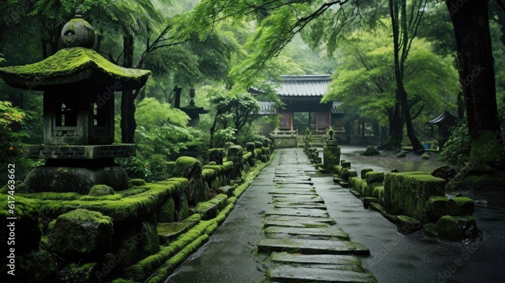 Beautiful Temple in Japan  - amazing photo stylish and eyecatching