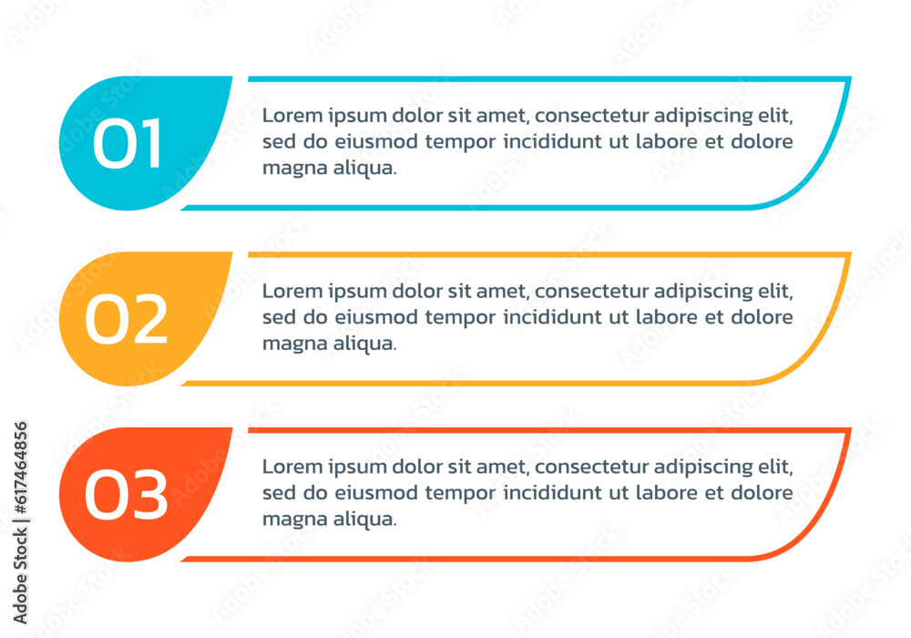 3 steps info graphic, number options, text box banners. Business presentation, layout templates. Infographic design elements, menu with three sections. Vector illustration. 3 steps info graphic, number options, text box banners. Business presentation, layout templates. Infographic design elements, menu with three sections. Vector illustration.