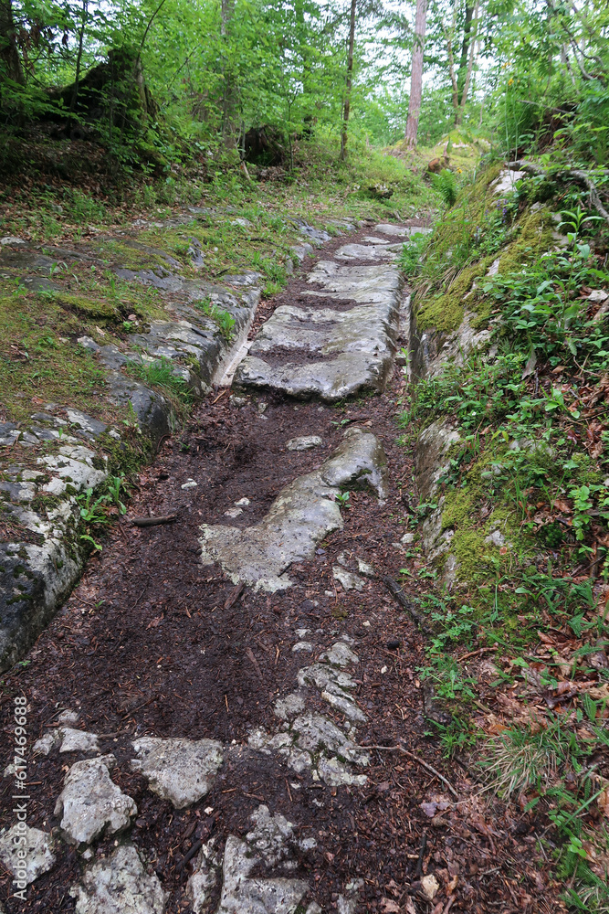 Römerstraße in Kärnten - Roman road in Carinthia Römerstraße in Kärnten - Roman road in Carinthia