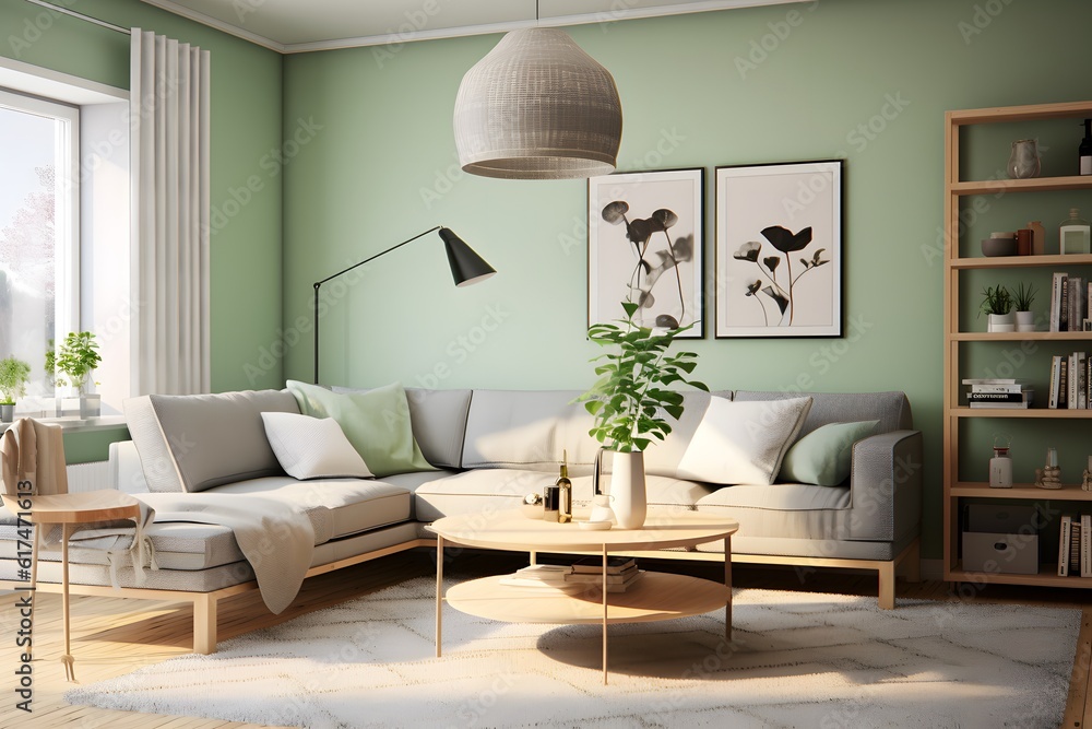 modern living room with sofa modern living room with sofa