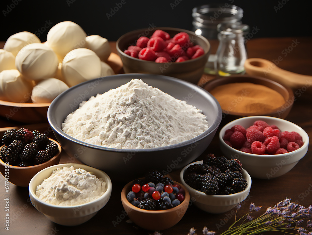 Flour Facts: Different flours possess varying protein contents and absorbency rates, Flour Facts: Different flours possess varying protein contents and absorbency rates,