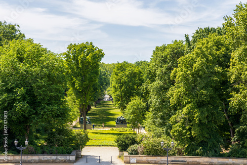 The Tiergarten, a beautiful park in central Berlin photo