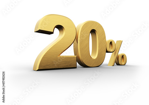 Golden twenty percent on tr...