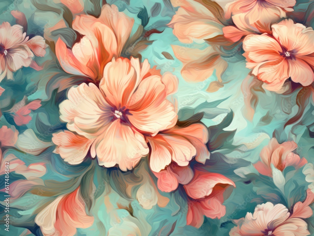 Flowers background, top view, Layout or greeting card for Mothers day, wedding or happy event Flowers background, top view, Layout or greeting card for Mothers day, wedding or happy event