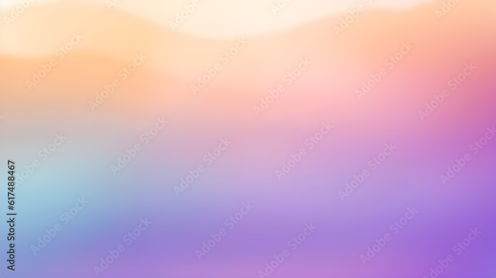 pastel gradient trendy background, gentle gradient pastel folds and waves, generative ai