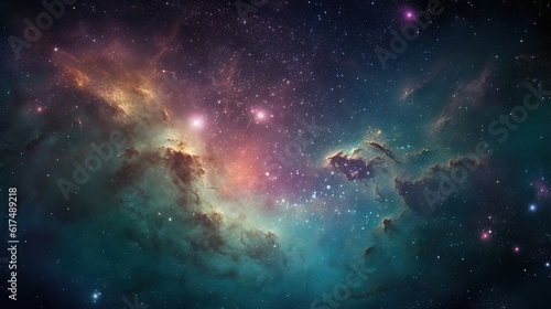 space galaxy background © Nikola