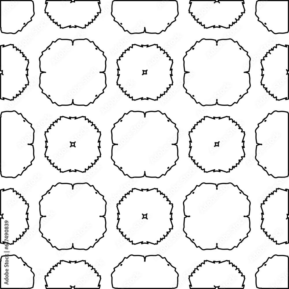 Black and white pattern with abstract shapes. Abstract background. Patterns of the lines. Black and white pattern with abstract shapes. Abstract background. Patterns of the lines.