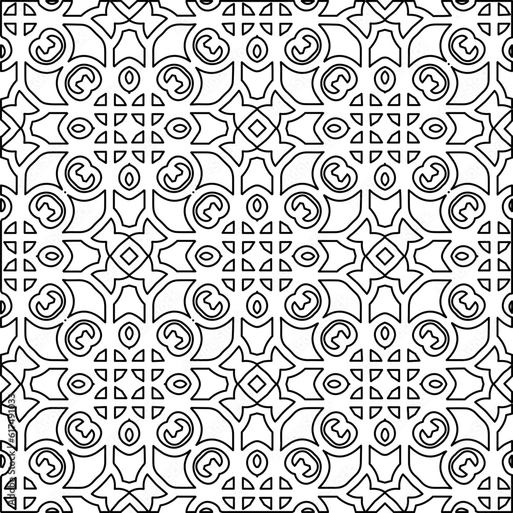 Black and white pattern with abstract shapes. Abstract background. Patterns of the lines. Black and white pattern with abstract shapes. Abstract background. Patterns of the lines.