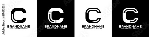 Letter CL or LC Monogram Logo, suitable for any business with CL or LC initials