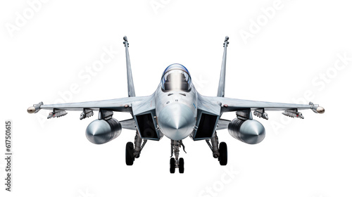 Fotografia F 15 Fighter jet plane isolated on  white background png cutout