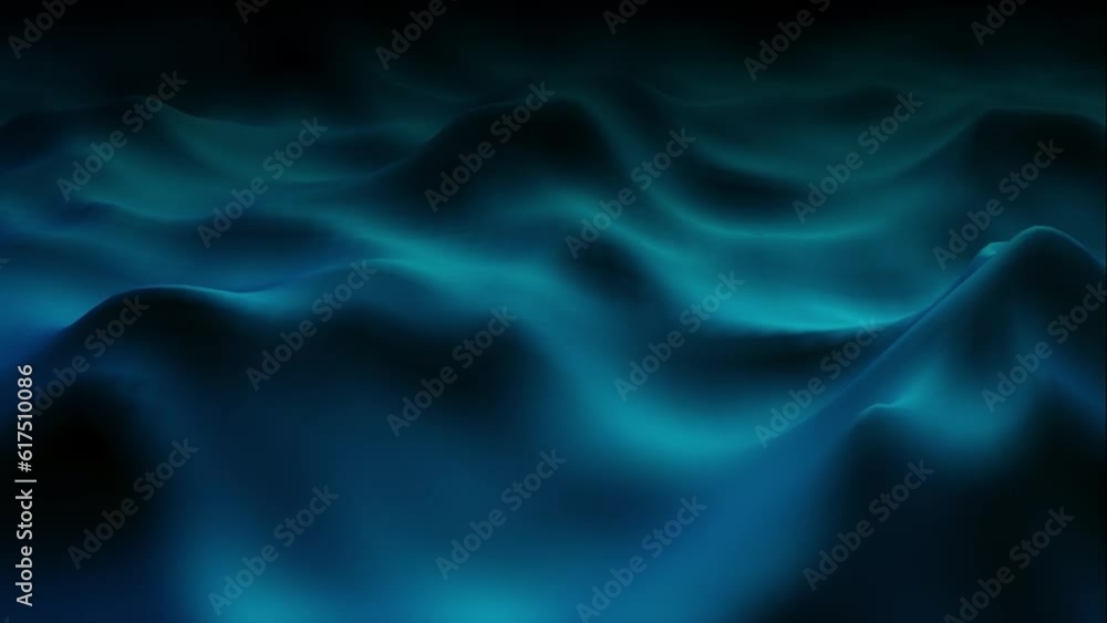 custom made wallpaper toronto digitalSmooth Blue Ocean Waves