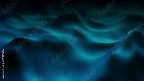 Wallpaper Mural Smooth Blue Ocean Waves Torontodigital.ca
