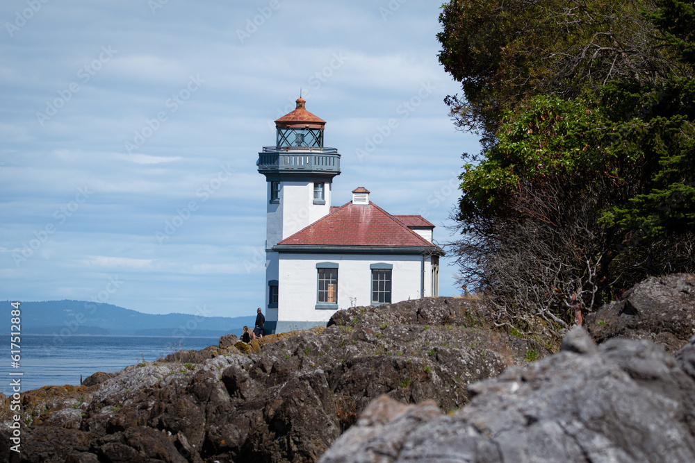 Lighthouse San Juan Islands Washington