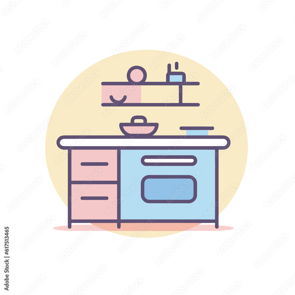 A kitchen with a stove and a sink A kitchen with a stove and a sink