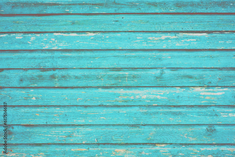 Section of turquoise blue wood panelling from a seaside beach hut. Perfect as a background for Summer Holiday or seaside themes. Section of turquoise blue wood panelling from a seaside beach hut. Perfect as a background for Summer Holiday or seaside themes.