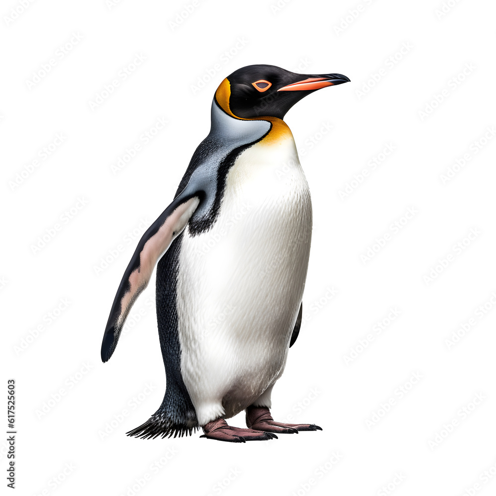 Naklejka premium penguin, isolated on white background