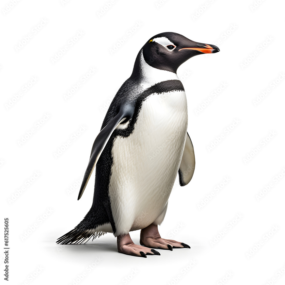 penguin, isolated on white background penguin, isolated on white background