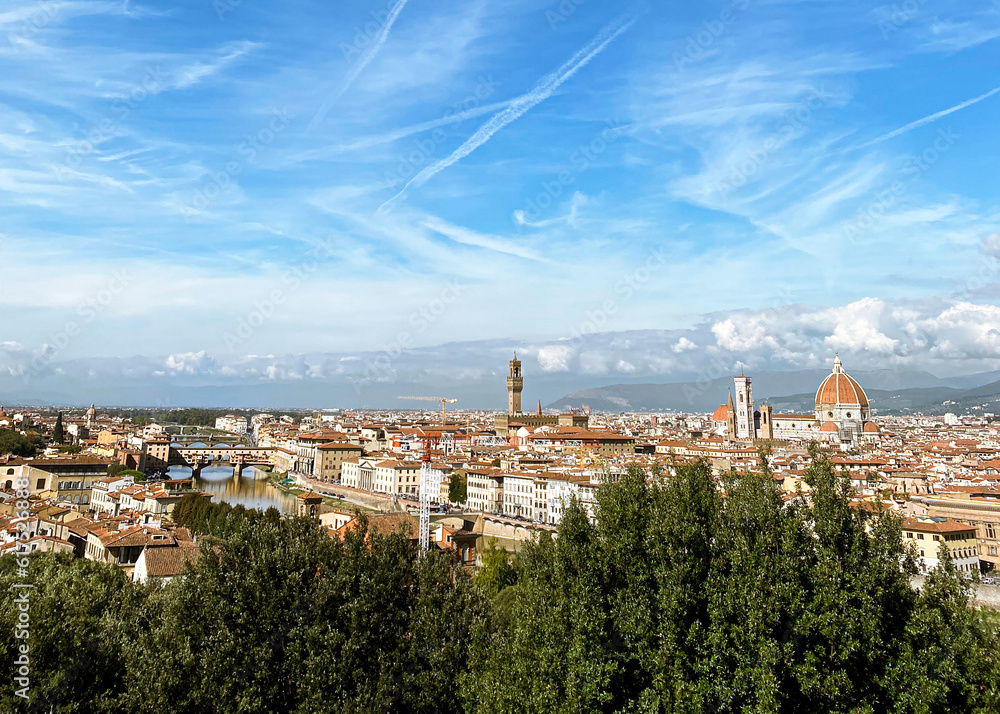 Fototapeta premium view of florence, italy
