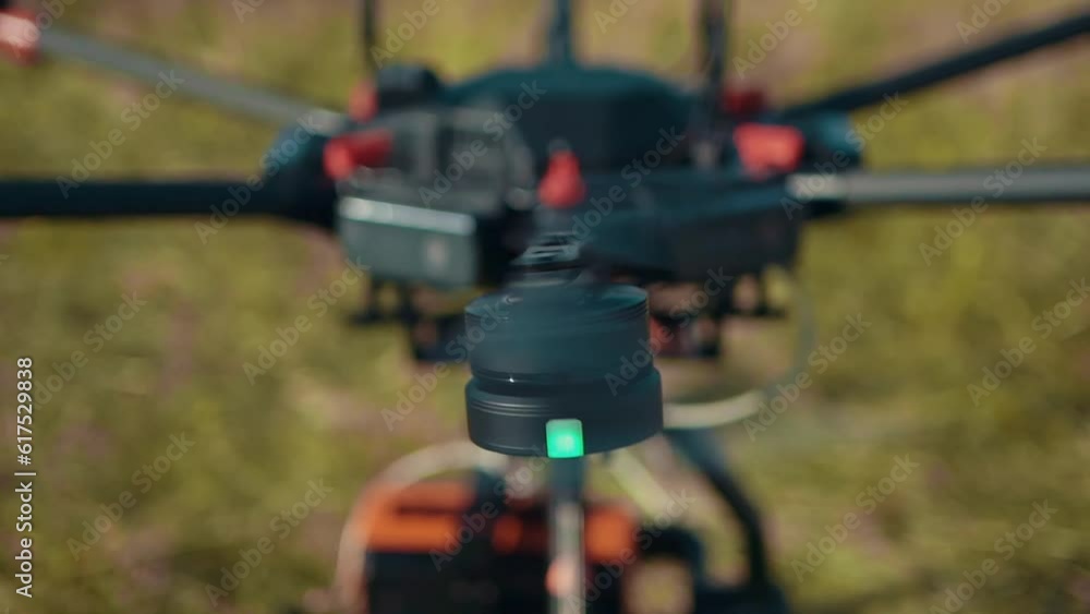 A spinning blade. Start. Close-up. Quadrocopter. Hexacopter. A spinning blade. Start. Close-up. Quadrocopter. Hexacopter.
