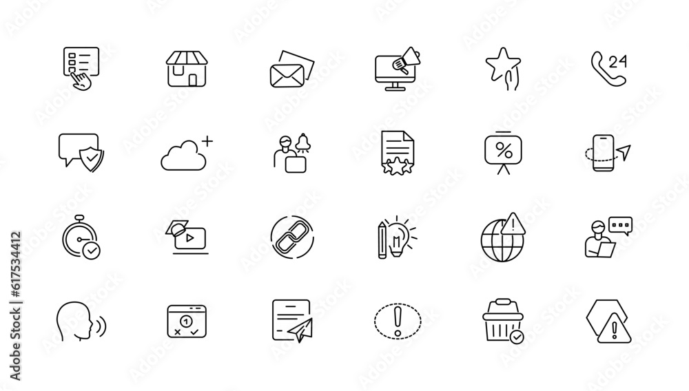 Information technology line icons collection. Big UI icon set in a flat design. Thin outline icons pack. Information technology line icons collection. Big UI icon set in a flat design. Thin outline icons pack.