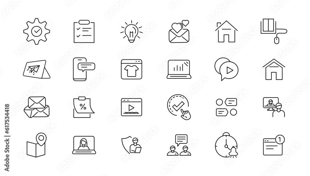Information technology line icons collection. Big UI icon set in a flat design. Thin outline icons pack. Information technology line icons collection. Big UI icon set in a flat design. Thin outline icons pack.