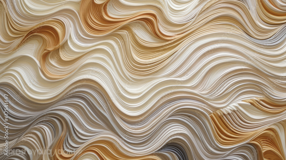 A piece of art with various waves of color HD, Background A piece of art with various waves of color HD, Background
