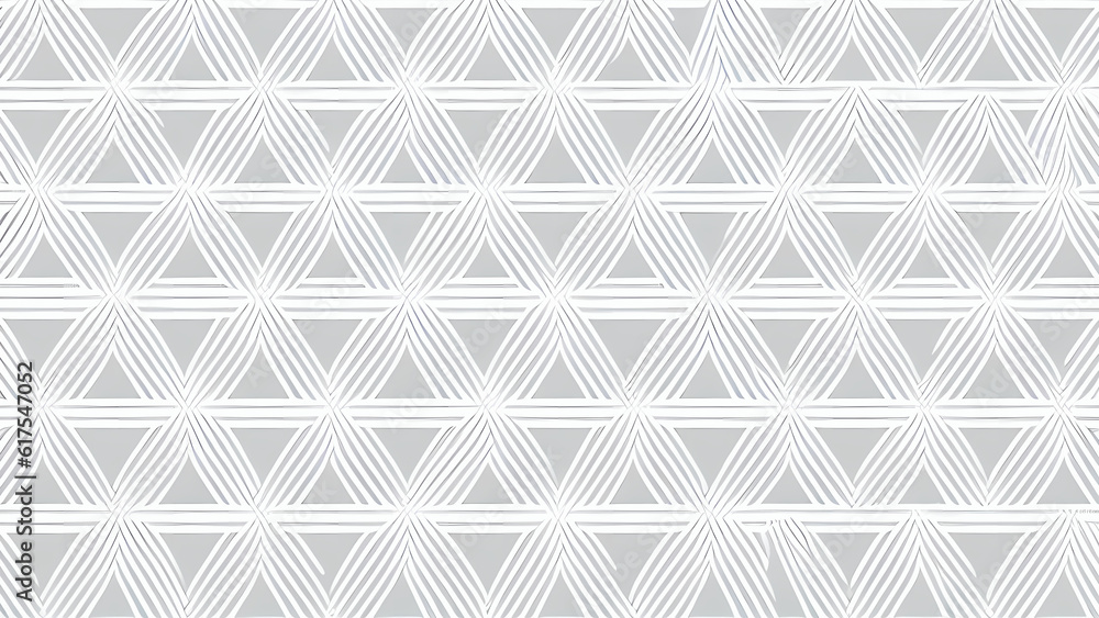 Fototapeta premium Mosaic illustration, pattern of figures illustration.